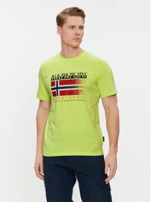 Zdjęcie produktu Napapijri T-Shirt S-Kreis NP0A4HQR Żółty Regular Fit