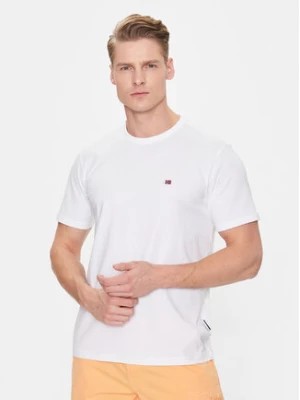 Zdjęcie produktu Napapijri T-Shirt Salis NP0A4H8D Biały Regular Fit