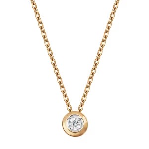 Zdjęcie produktu Naszyjnik złoty z diamentem Biżuteria YES
