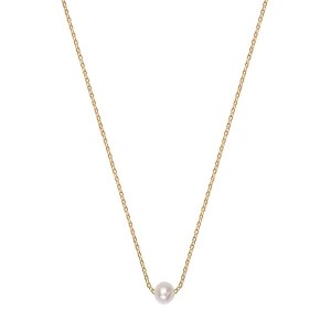 Zdjęcie produktu Naszyjnik złoty z perłą - Pearls Pearls - Biżuteria YES