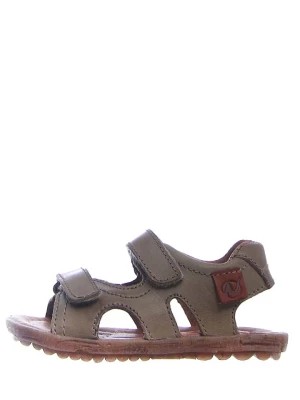Zdjęcie produktu Naturino Skórzane sandały w kolorze khaki rozmiar: 32
