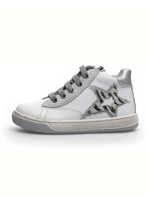 Zdjęcie produktu Naturino Skórzane sneakersy "Nerlen" w kolorze białym rozmiar: 24