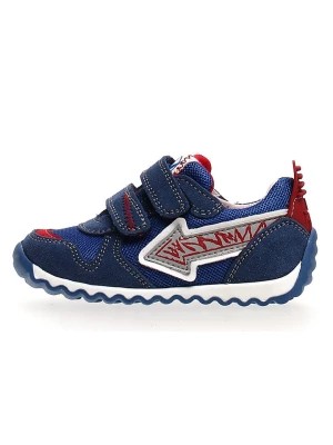Zdjęcie produktu Naturino Skórzane sneakersy w kolorze niebieskim rozmiar: 22