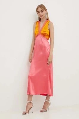 Zdjęcie produktu Never Fully Dressed sukienka Sleeveless May kolor różowy maxi prosta NFDDR1355