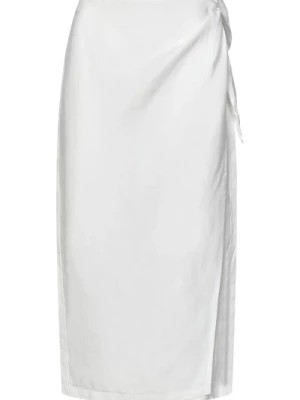 Zdjęcie produktu Nevis Linen Wrap Midi Skirt Ralph Lauren