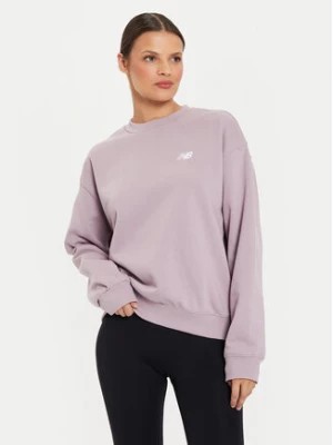 Zdjęcie produktu New Balance Bluza Essentials WT41508 Fioletowy Regular Fit