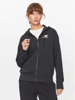 Zdjęcie produktu New Balance Bluza NB Essentials Stacked Logo Full Zip Hoodie WJ31530 Czarny Regular Fit