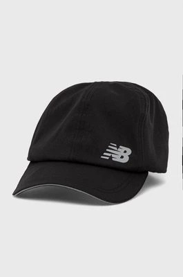 Zdjęcie produktu New Balance czapka LAH21103BK kolor czarny z nadrukiem