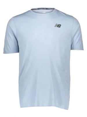 Zdjęcie produktu New Balance Koszulka sportowa w kolorze błękitnym rozmiar: M