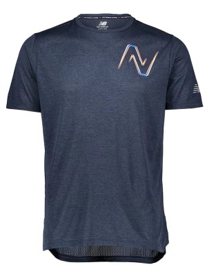 Zdjęcie produktu New Balance Koszulka sportowa w kolorze granatowym rozmiar: S