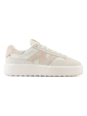 Zdjęcie produktu New Balance Skórzane sneakersy "CT302CTA" w kolorze kremowo-jasnoróżowym rozmiar: 42