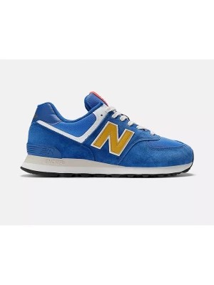 Zdjęcie produktu New Balance Skórzane sneakersy w kolorze niebieskim rozmiar: 36
