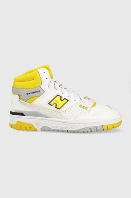 Zdjęcie produktu New Balance sneakersy skórzane BB650RCG kolor biały BB650RCG-RCG