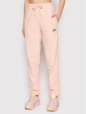 Zdjęcie produktu New Balance Spodnie dresowe Unisex UP21500 Różowy Athletic Fit