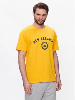 Zdjęcie produktu New Balance T-Shirt Sport Seasonal Graphic MT31904 Żółty Relaxed Fit