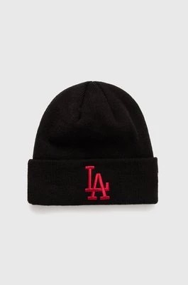 Zdjęcie produktu New Era czapka kolor czarny LOS ANGELES DODGERS