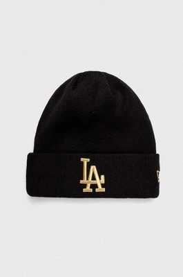 Zdjęcie produktu New Era czapka kolor czarny LOS ANGELES DODGERS