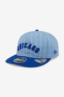 Zdjęcie produktu New Era czapka z daszkiem bawełniana Coops 950 kolor niebieski wzorzysta 60222301-NIEBIESKI