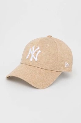 Zdjęcie produktu New Era czapka z daszkiem kolor żółty z aplikacją NEW YORK YANKEES