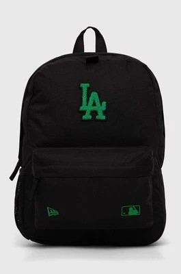 Zdjęcie produktu New Era plecak MLB LOS ANGELES DODGERS kolor czarny duży gładki 60503781