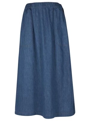 Zdjęcie produktu Niebieska Bawełniana Spódnica Malarska Sarahwear