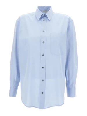 Zdjęcie produktu Niebieska Koszula Aspic z Bawełny Antonelli Firenze