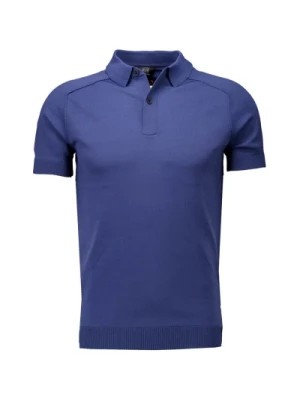 Zdjęcie produktu Niebieska Koszulka Polo - Męski Regular Fit Genti