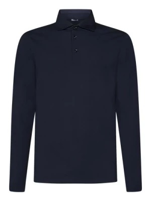 Zdjęcie produktu Niebieska Koszulka Polo z Trzema Guzikami Malo