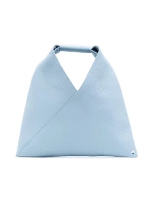 Zdjęcie produktu Niebieska skórzana japońska torba na ramię Maison Margiela