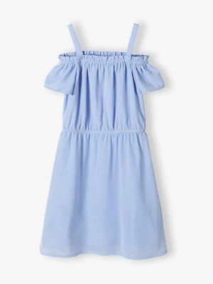 Zdjęcie produktu Niebieska sukienka hiszpanka dla dziewczynki Lincoln & Sharks by 5.10.15.