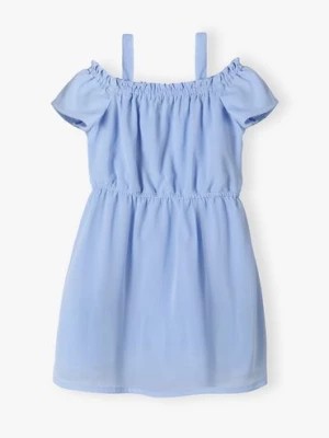 Zdjęcie produktu Niebieska sukienka hiszpanka dla dziewczynki Max & Mia by 5.10.15.