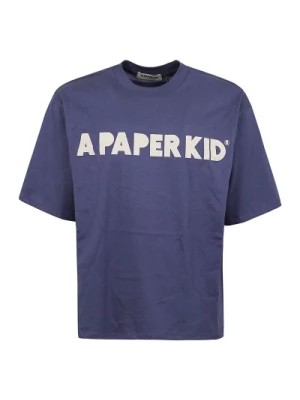 Zdjęcie produktu Niebieska Unisex Koszulka A Paper Kid