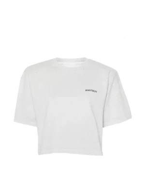 Zdjęcie produktu Niebieski Maxi Tee Crop T-shirt Halfboy