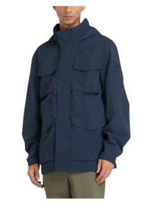 Zdjęcie produktu Niebieski Płaszcz dla Mężczyzn Timberland
