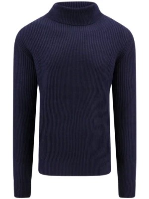 Zdjęcie produktu Niebieski Sweter z Golfem Aw23 Peuterey