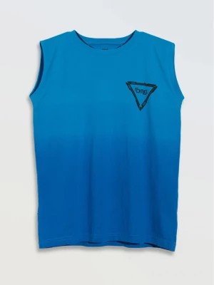 Zdjęcie produktu Niebieski t-shirt bez rękawów