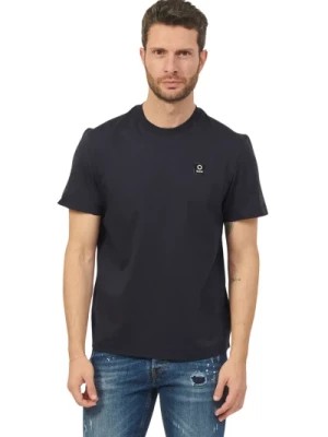 Zdjęcie produktu Niebieski T-shirt z logo patch Suns