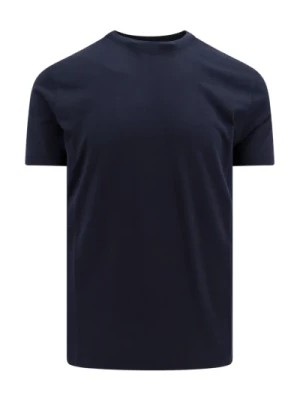 Zdjęcie produktu Niebieski T-shirt z logo Tom Ford