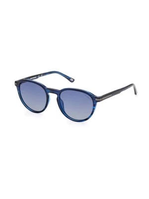 Zdjęcie produktu Niebieskie Błysk Polaryzowane Okulary Skechers