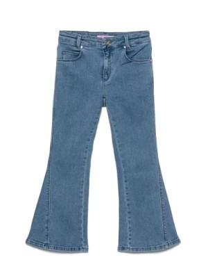Zdjęcie produktu Niebieskie Dżinsy Wide Leg Blumarine