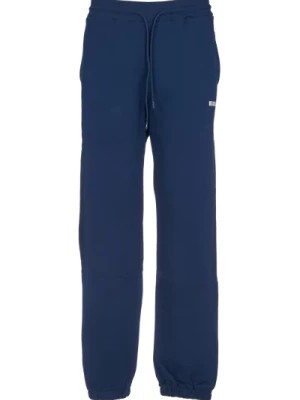 Zdjęcie produktu Niebieskie Elastyczne Spodnie Msgm