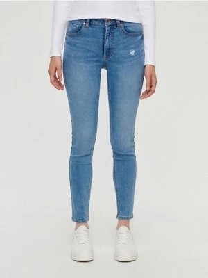 Zdjęcie produktu Niebieskie jeansy skinny fit z efektem push up House