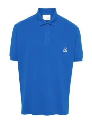 Zdjęcie produktu Niebieskie koszulki i pola dla mężczyzn Isabel Marant