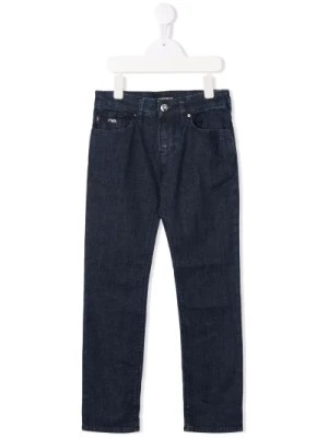 Zdjęcie produktu Niebieskie Mid Skinny Jeans Emporio Armani