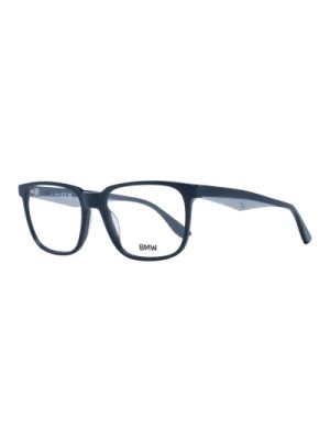 Zdjęcie produktu Niebieskie Okulary Optyczne z Plastiku BMW