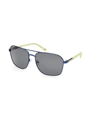 Zdjęcie produktu Niebieskie Okulary Polaryzacyjne Se6366-91D Skechers