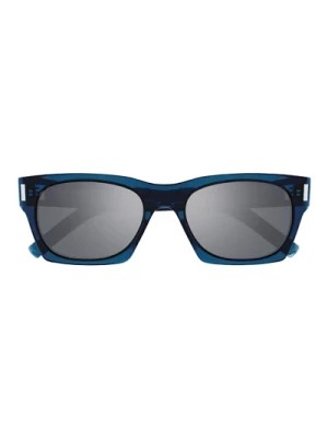 Zdjęcie produktu Niebieskie okulary przeciwsłoneczne dla kobiet Saint Laurent