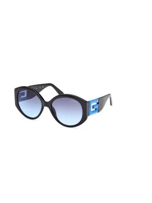 Zdjęcie produktu Niebieskie Okulary z Gradientem Guess