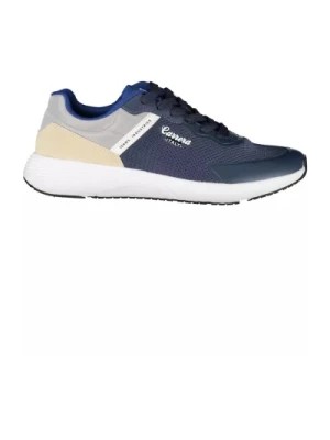 Zdjęcie produktu Niebieskie Poliestrowe Sneakersy dla Mężczyzn Carrera