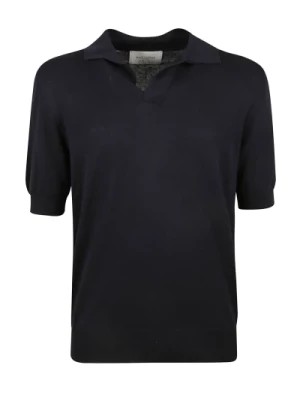 Zdjęcie produktu Niebieskie Polo Neck Pullover T-shirty Ballantyne